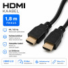 Nutipesa, kaabel, HDMI Male/HDMI Male, v2.0, 4K, 3840x2160, Type A-A, 1.8m - Must