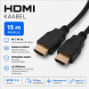 Nutipesa, kaabel, HDMI Male/HDMI Male, v2.0, 4K, 3840x2160, Type A-A, 15m - Must