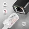 Võrguadapter, AXAGON ADAPTER, USB 3.0 - LAN, RJ45, Gigabit Ethernet 1000Mbps