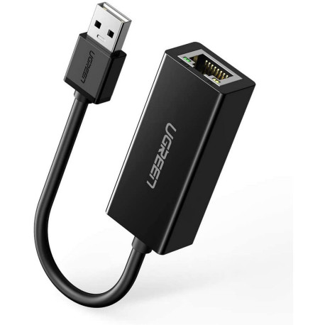 Ugreen, External Ethernet network adapter RJ45, 100Mbps - USB 2.0 Type-A - Must