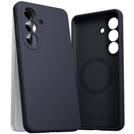 Mercury Pure Silicone, Magsafe Ümbris Samsung Galaxy A37, A376, 2026 - Tumesinine
