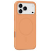 Fluid Skin, MagSafe Ümbris Apple iPhone 17 Pro Max, 6.9" 2025 - Oranž