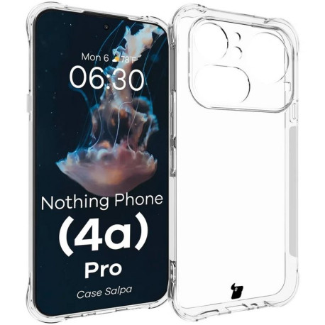 Bizon, Salpa Ümbris Nothing Phone 4a Pro, 2026 - Läbipaistev