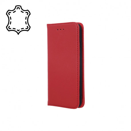 Leather, Nahkkaaned Huawei P Smart Z, Y9 Prime 2019 - Punane
