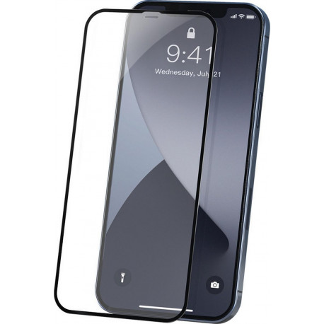 Kaitseklaas 5D, Apple iPhone 12 Pro Max, 6,7" 2020 - Must