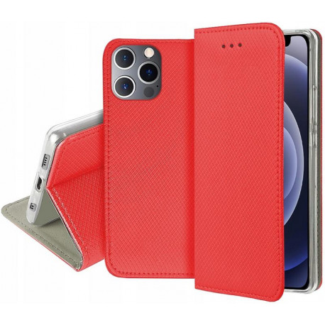 Magnet, Kaaned Apple iPhone 12 Pro Max, 6,7" 2020 - Punane