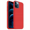 Soft, Ümbris Apple iPhone 12 / 12 Pro, 6.1" 2020 - Punane