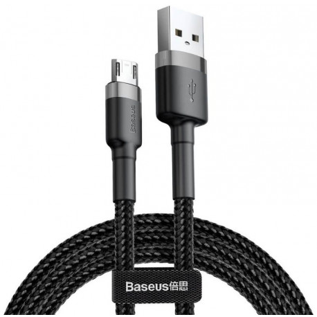 Baseus Cafule, Kaabel, juhe USB Male - MicroUSB Male, 2.4A, 1.0m - Must-Hall