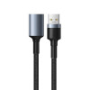 Baseus Cafule, Pikenduskaabel, USB 3.0, USB-A Male - USB-A Female, 2A, 1m - Must