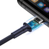 Baseus Cafule HW QC, Kaabel, juhe USB Male - USB Type-C, 40W, 1.0m - Sinine-Kuld