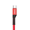 Baseus Fish Eye Spring, Kaabel, juhe USB Male - USB Type-C Male, 2A, 1.0m - Punane