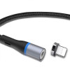 XO Magnetic, Kaabel, Juhe USB Male - Lightning, 2A, 1.0m, iPhone, iPad - Must