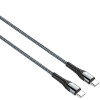 LDNIO, Kaabel, juhe USB Type-C Male - USB Type-C Male, 60W, 1.0m - Must