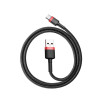 Baseus Cafule, Kaabel, juhe USB Male - USB Type-C Male, 3A, 0.5m - Must-Punane
