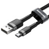 Baseus Cafule, Kaabel, juhe USB Male - MicroUSB Male, 2.4A, 0.5m - Must-Hall