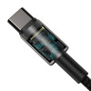 Baseus Tungsten PD, Kaabel, juhe USB Type-C Male - USB Type-C Male, 100W, 2.0m - Must