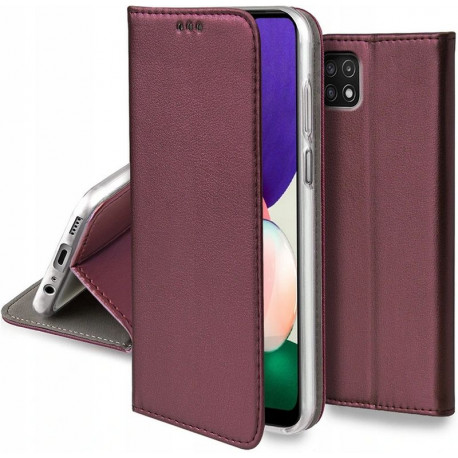 Magnetic, Kaaned Samsung Galaxy A22 5G, A226, 2021 - Burgundy