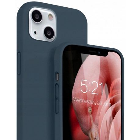 Silicon, Ümbris Apple iPhone 13 Mini, 5.4" 2021 - Sinine