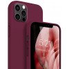 Silicon, Ümbris Apple iPhone 13 Pro Max, 6,7" 2021 - Burgundy