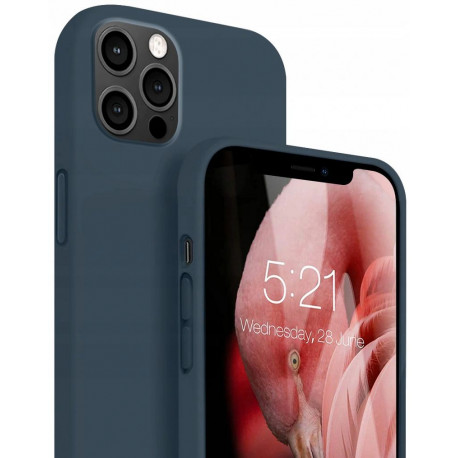 Silicon, Ümbris Apple iPhone 13 Pro, 6.1" 2021 - Sinine
