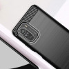 Carbon, Ümbris Xiaomi Poco F3, Poco F3 Pro, Xiaomi Mi 11i, 2021 - Must