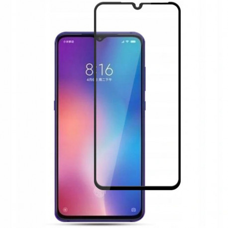 Kaitseklaas 5D, Xiaomi Mi 9, 2019 - Must