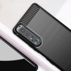 Carbon, Ümbris Sony Xperia 1 III, 2021 - Must