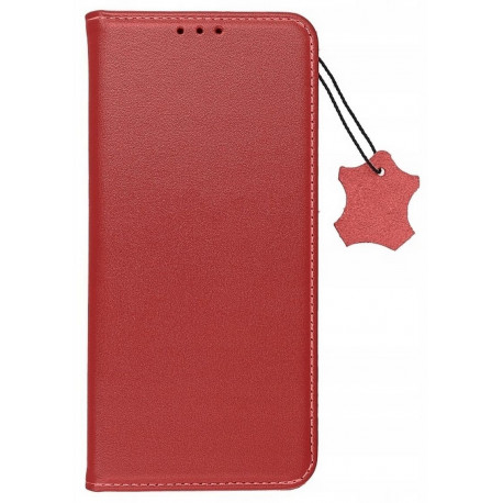 Leather, Nahkkaaned Samsung Galaxy A13 4G, A135, 2022 - Punane